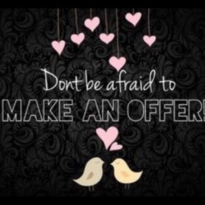 Reasonable offers accepted!